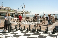 Un reportage sur le Festival d'échecs géants